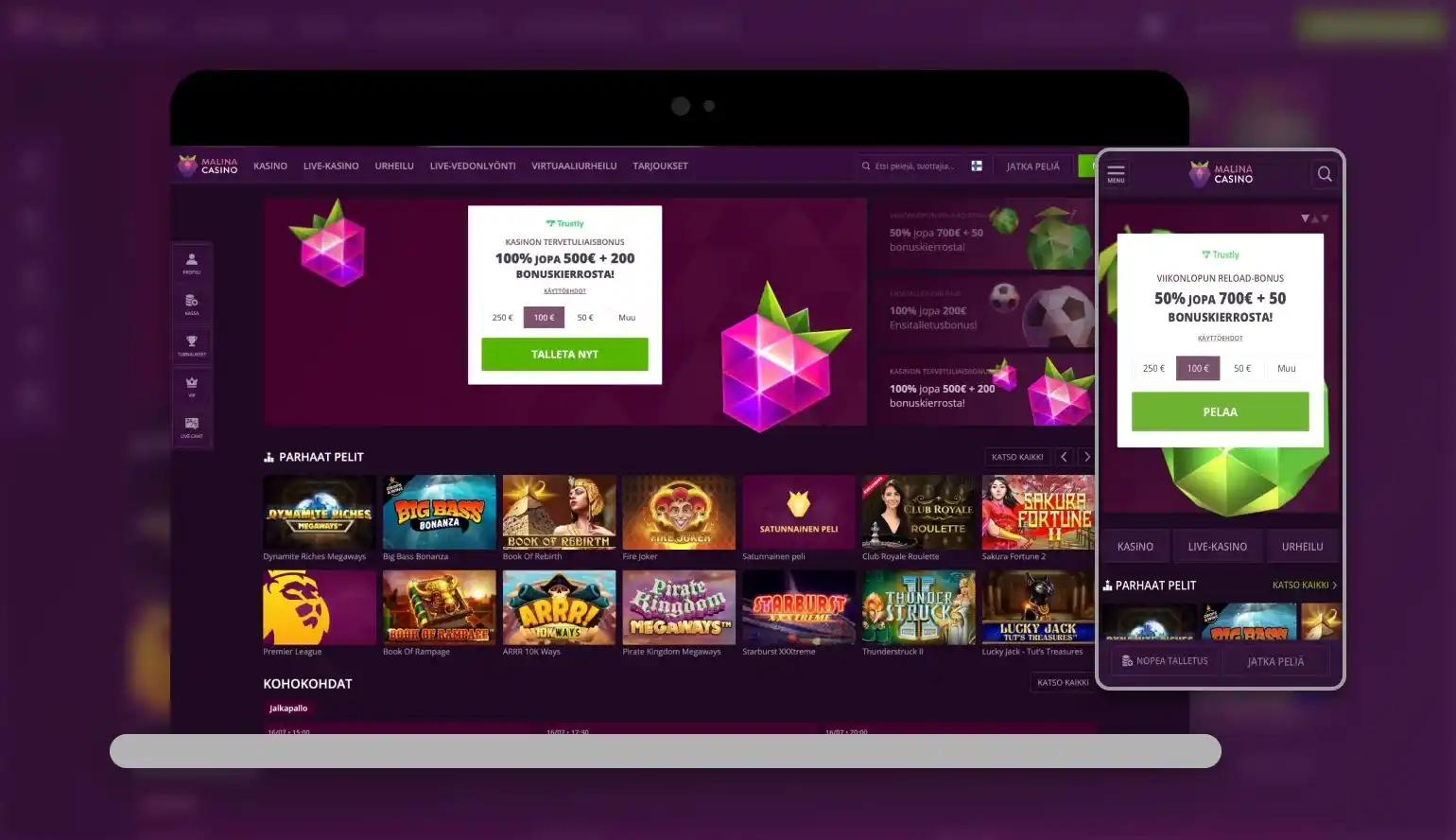 Malina Casino casino review section 5
